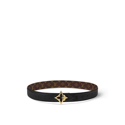 LV Flowergram 30mm Reversible Belt .